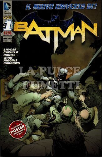 BATMAN #    58 - NUOVA SERIE 1 + POSTER COMPONIBILE 1 (DI 4)